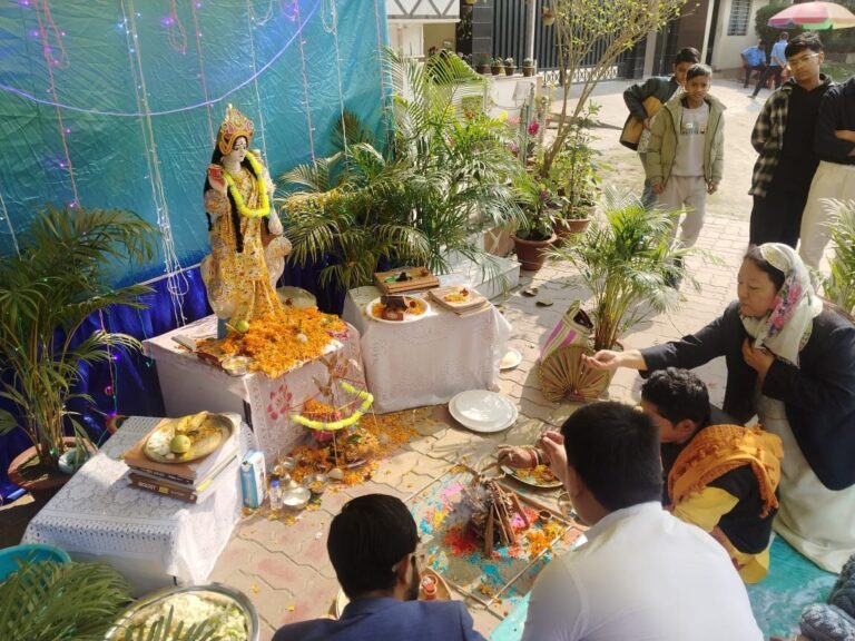 Saraswati Puja Celebration 4