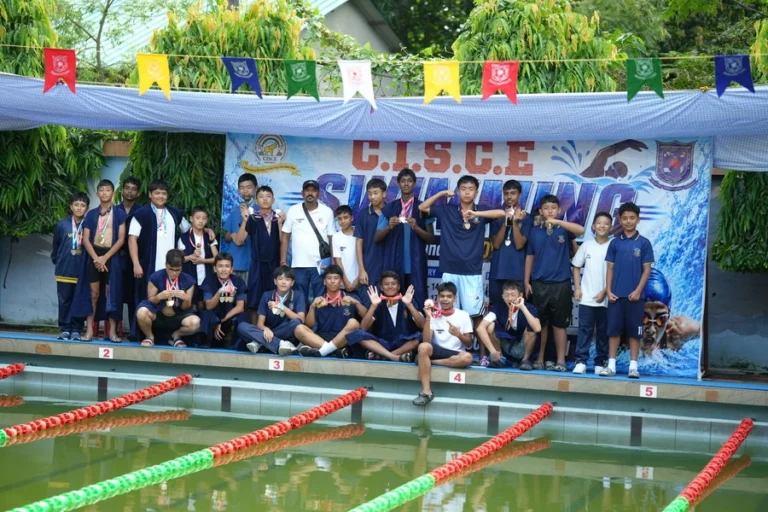 Strong Performances at CISCE Zonal Swimming Championship
