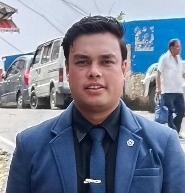 Middle school teacher MR. ROHAN CHETTRI