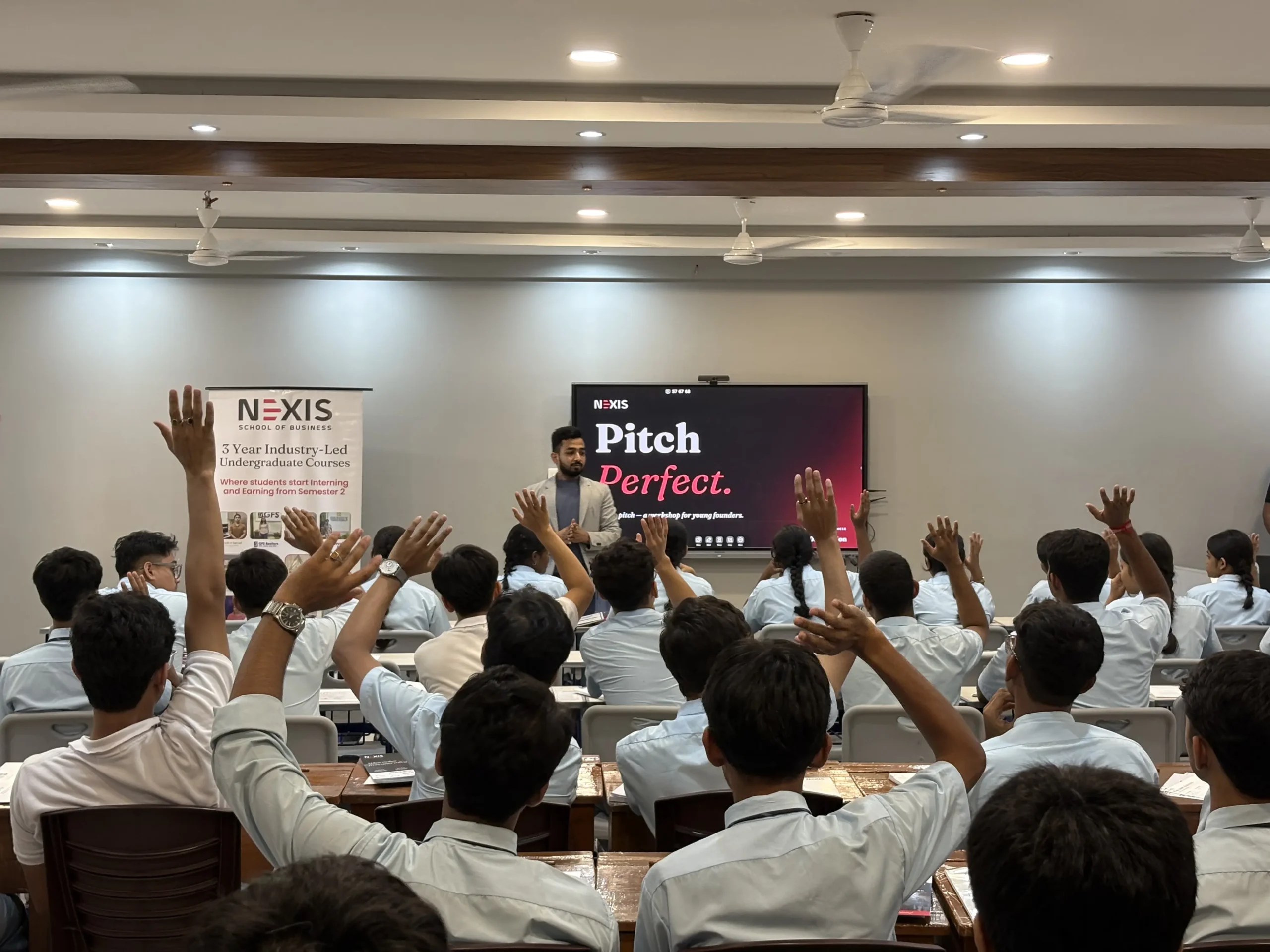 Turning Ideas into Possibilities: An Interactive Session with Mr. Aman Chaudhary