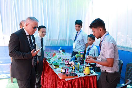 Students showcase their innovation and technical creativity during the Innoverse: Future Innovation Project
